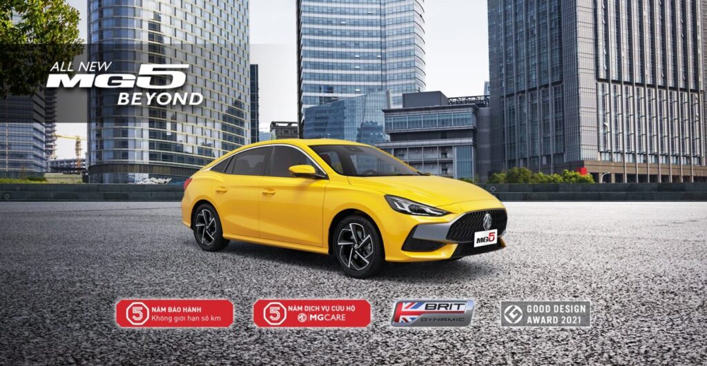 MG5 bảo hành 5 năm chính hãng tại MG Kinh Dương Vương, TP.HCM