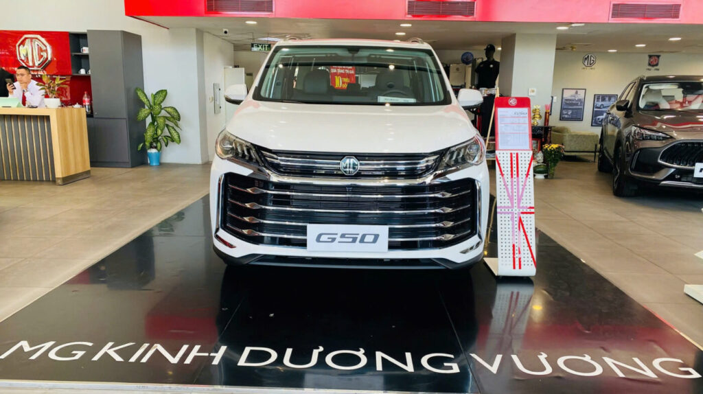 Xe MG G50 tại MG Kinh Dương Vương 2025