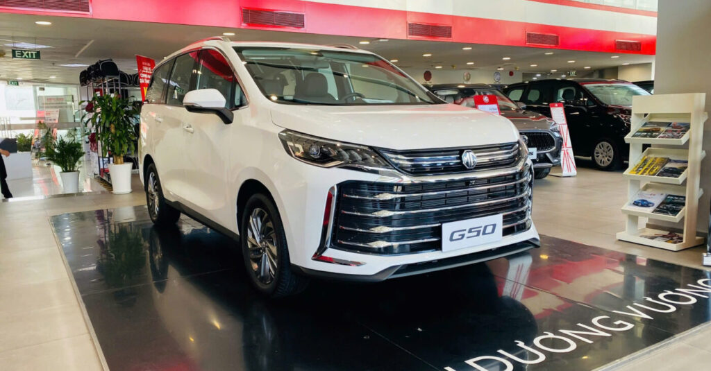 Xe MG G50 tại MG Kinh Dương Vương