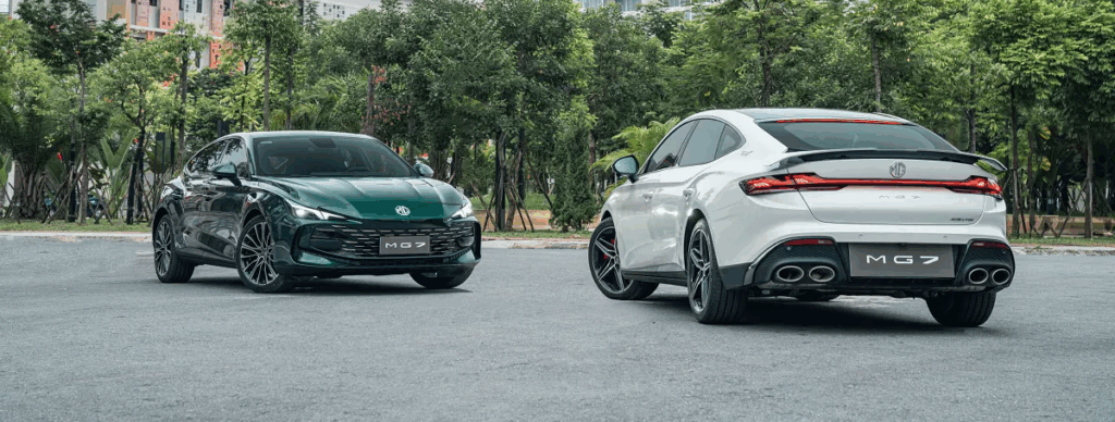 bộ đôi xe MG7